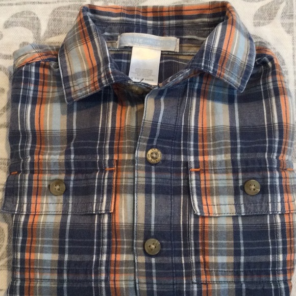 Janie and Jack baby boy button down shirt size 6-12 months. Nice! - Picture 9 of 10